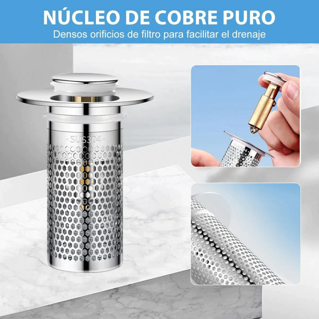 Filtro Para Drenaje De Piso de Acero Inoxidable