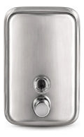 Dispenser Jabon Liquido Acero Inox 500 Ml Premium Pared