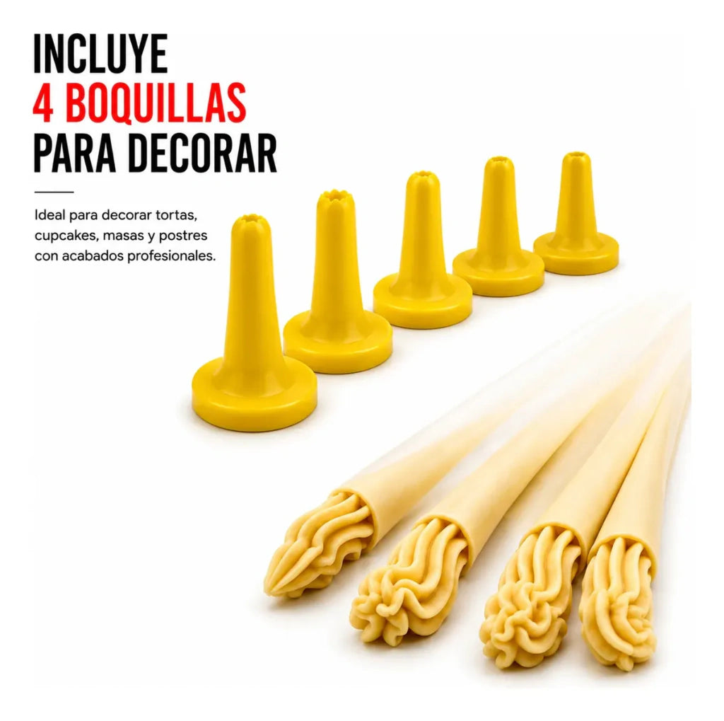 Máquina Para Hacer Galletitas de Acero Inoxidable con 10 Discos