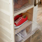 Zapatero Organizador De Calzado Torre 6 Niveles Plegable