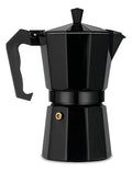 Cafetera Tipo Italiana Para 9 Pocillos Express Cafe Negro